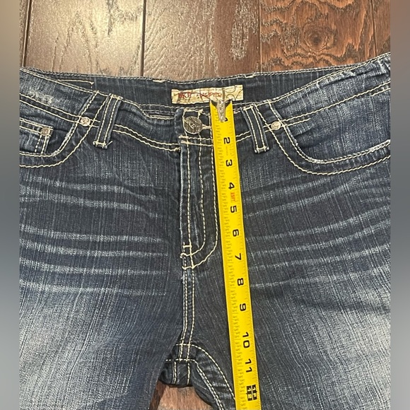 BKE Jeans Women’s Harper Bootcut 32x24  Medium Wash Stretch Demin - Picture 5 of 9